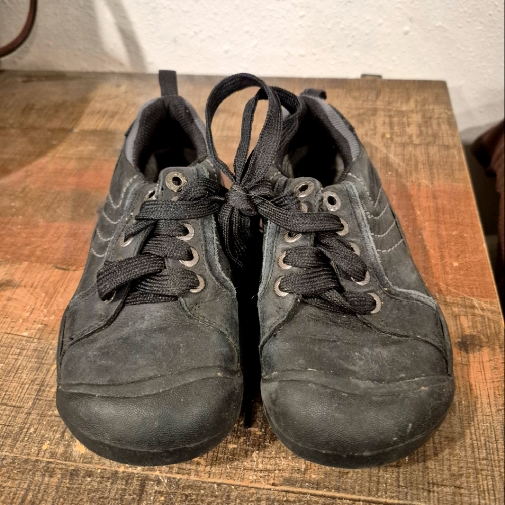 Kids Keen Black Hicking Boots